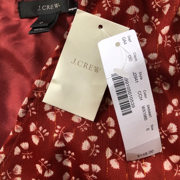 NWT  wrap J.Crew dress - Picture 3 of 5